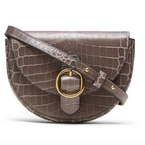 Banana Republic Leather Convertible Belt Bag 7”x5”x1.5”